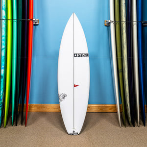 Actual Board: Pyzel Power Tiger PU/Poly 5'9" — 26.4L
