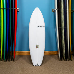 Actual Board: Pyzel White Tiger PU/Poly 5'7" — 31.7L