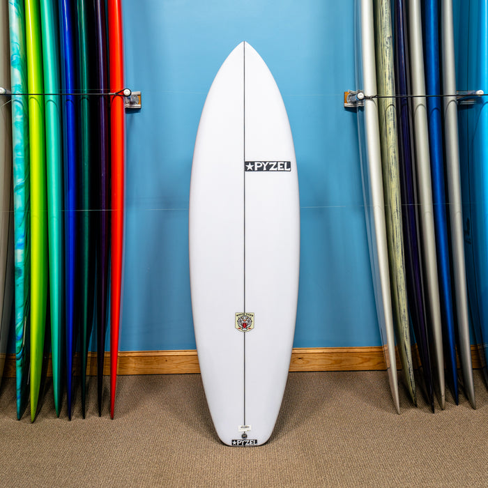 Actual Board: Pyzel White Tiger PU/Poly 6'2" — 40.9L