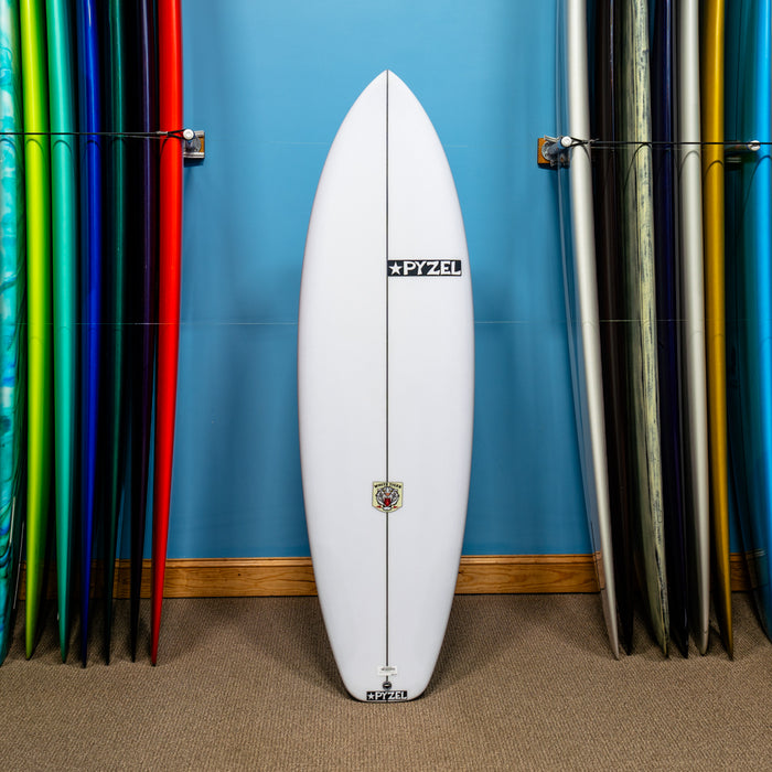 Actual Board: Pyzel White Tiger PU/Poly 6'0" — 38.4L