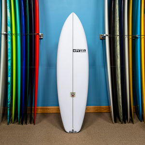 Actual Board: Pyzel White Tiger PU/Poly 6'8" — 50.4L
