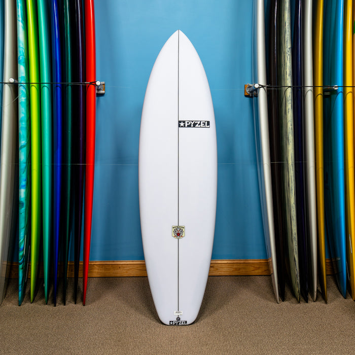 Actual Board: Pyzel White Tiger PU/Poly 6'8" — 50.4L