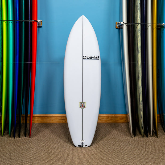 Actual Board: Pyzel White Tiger PU/Poly 5'8" — 33.5L