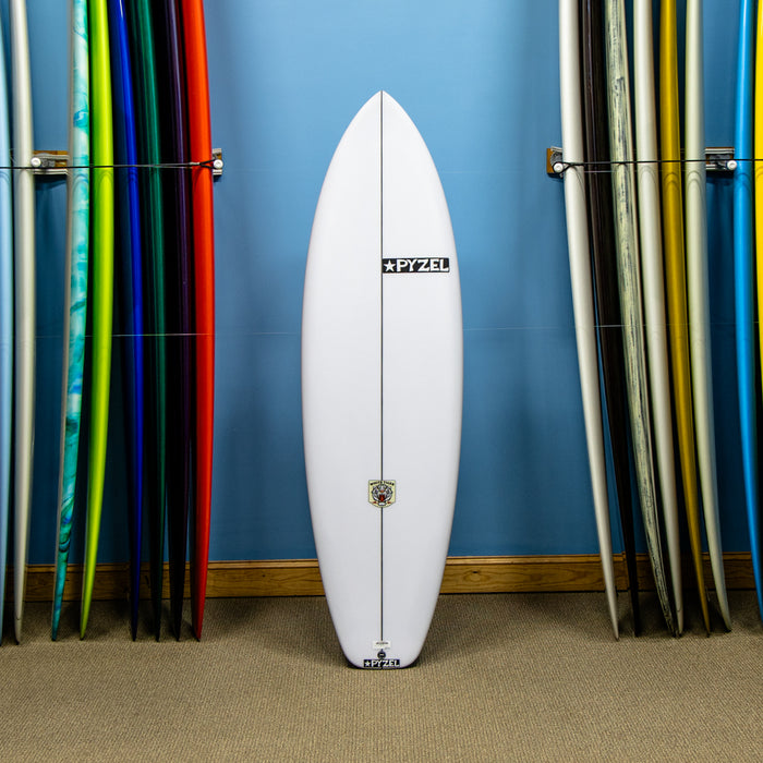 Actual Board: Pyzel White Tiger PU/Poly 6'2" — 40.9L