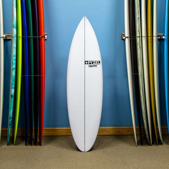 Actual Board: Pyzel Phantom PU/Poly 6'4" — 38.2L