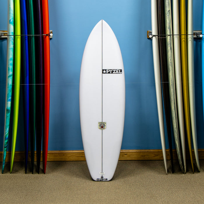 Actual Board: Pyzel White Tiger PU/Poly 5'11" — 37.5L