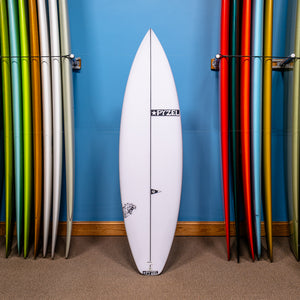 Actual Board: Pyzel Power Tiger PU/Poly 6'2" — 33.4L