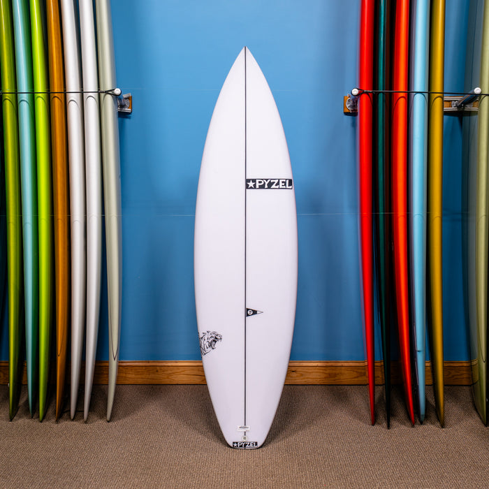 Actual Board: Pyzel Power Tiger PU/Poly 6'2" — 33.4L