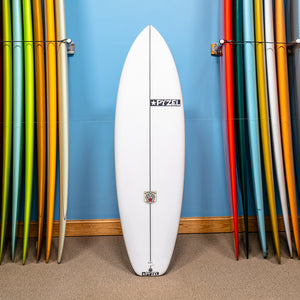 Actual Board: Pyzel White Tiger PU/Poly 5'10" — 35.9L