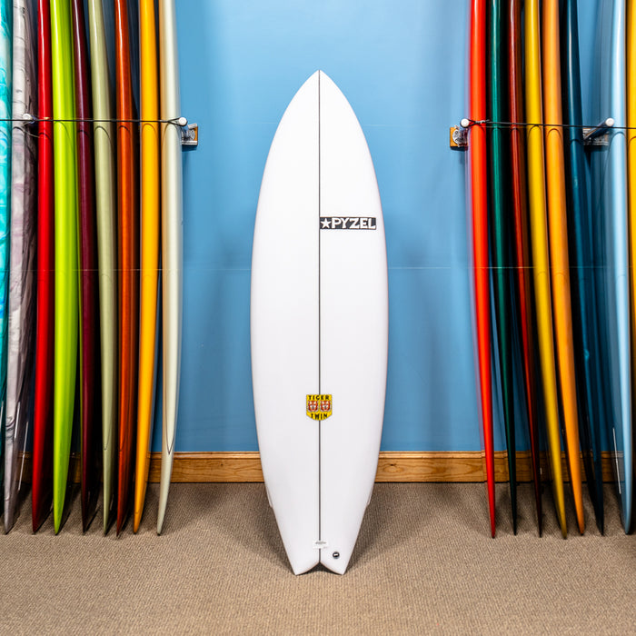 Actual Board: Pyzel Tiger Twin PU/Poly 6'2" — 41L