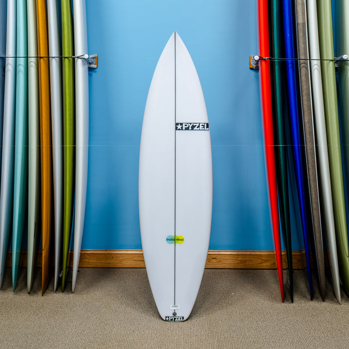Actual Board: Pyzel Radius Prime PU/Poly 6'0" — 29.6L