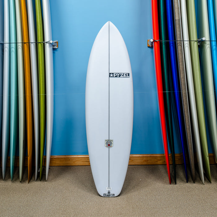 Actual Board: Pyzel White Tiger PU/Poly 6'2" — 40.9L