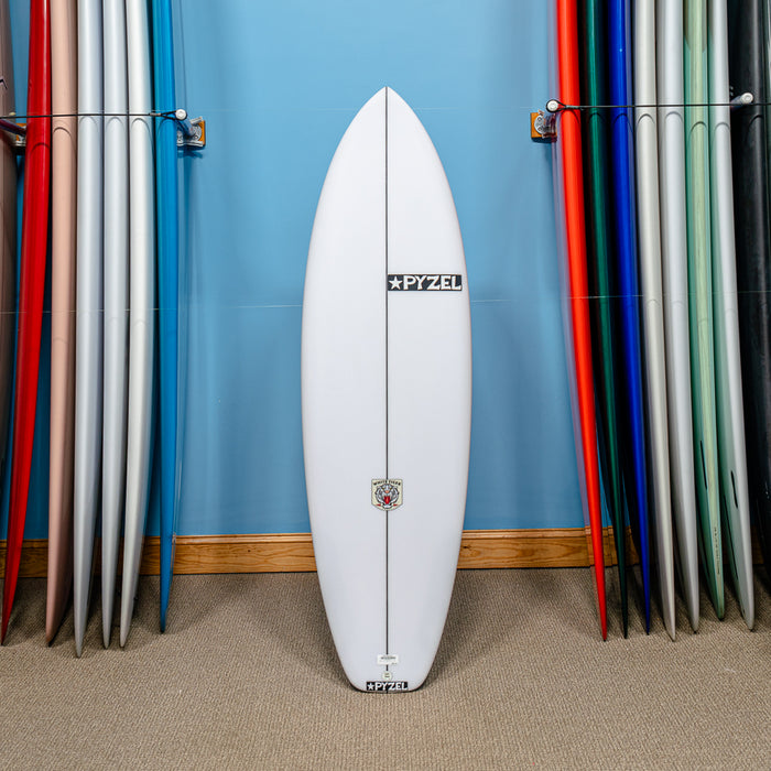 Actual Board: Pyzel White Tiger PU/Poly 5'8" — 33.5L