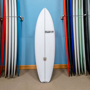 Actual Board: Pyzel White Tiger PU/Poly 6'2" — 40.9L