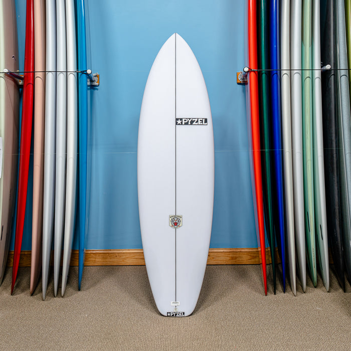 Actual Board: Pyzel White Tiger PU/Poly 6'4" — 44.1L
