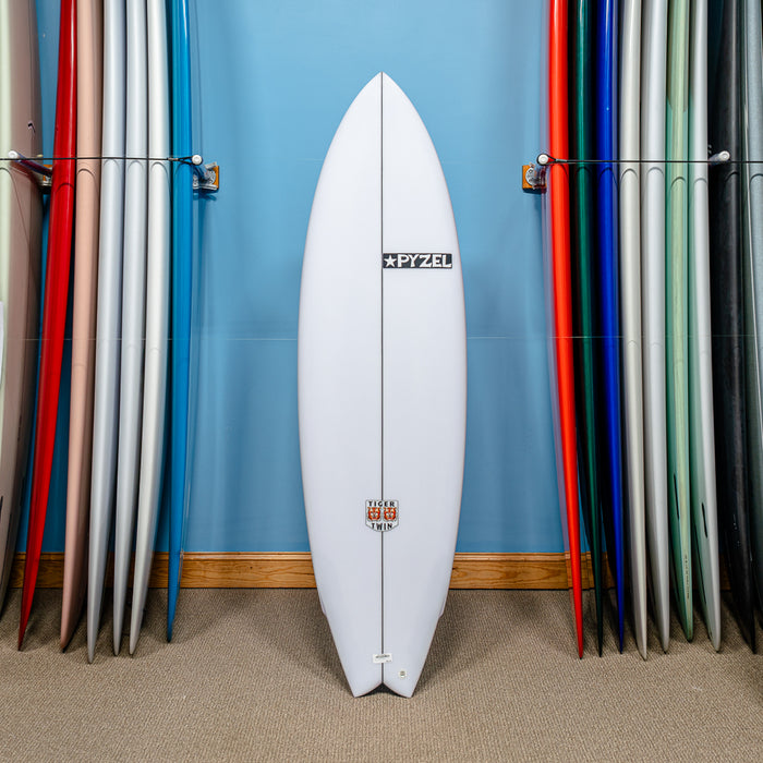 Actual Board: Pyzel Tiger Twin PU/Poly 6'4" — 44.1L