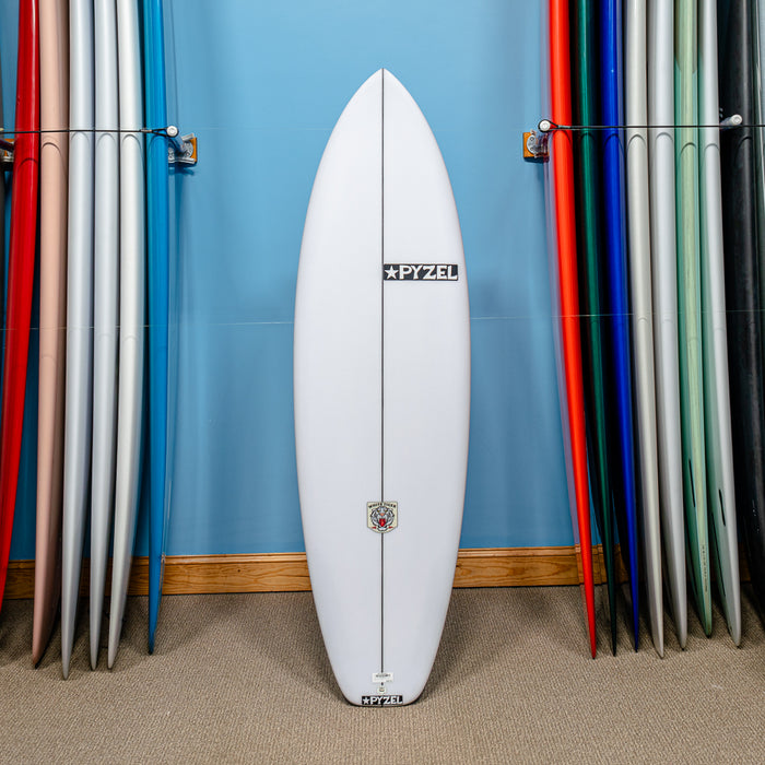 Actual Board: Pyzel White Tiger PU/Poly 6'0" — 38.4L