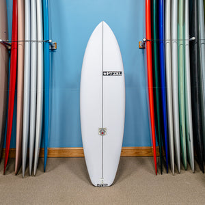 Actual Board: Pyzel White Tiger PU/Poly 6'2" — 40.9L