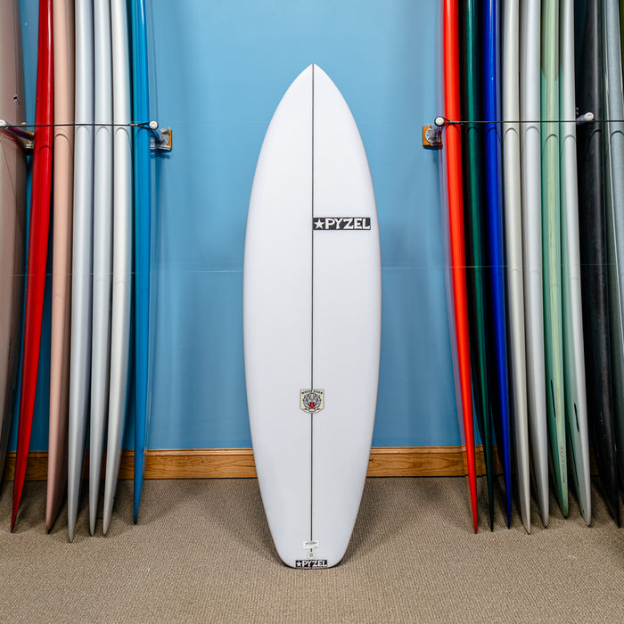 Actual Board: Pyzel White Tiger PU/Poly 6'2" — 40.9L