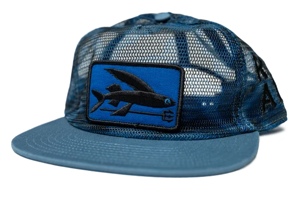 Patagonia x REAL Breezefarer Hat-Clouds Utility Blue