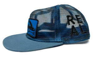 Patagonia x REAL Breezefarer Hat-Clouds Utility Blue