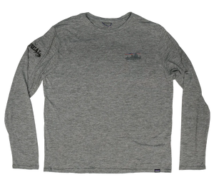 Patagonia x REAL Cap Cool Daily L/S Shirt-Feather Grey