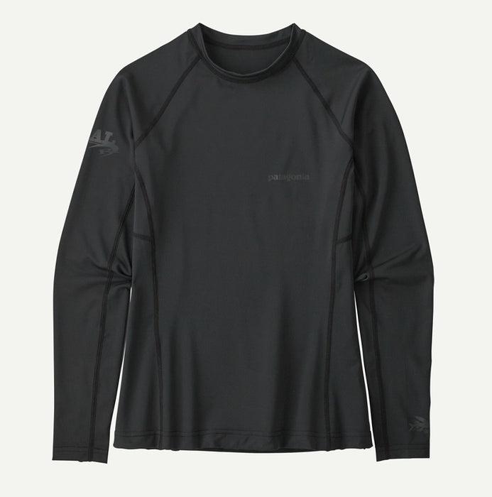 Patagonia x REAL Wmn's L/S R0 Rashguard-Black