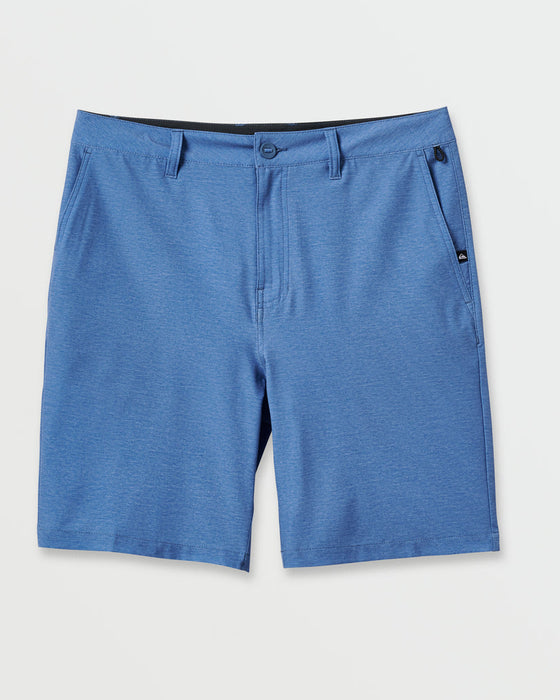 Quiksilver Union Heather Amphibian 20 Shorts-Copen Blue