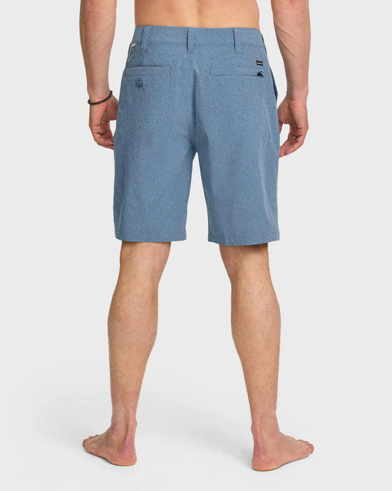 Quiksilver Union Heather Amphibian 20 Shorts-Copen Blue