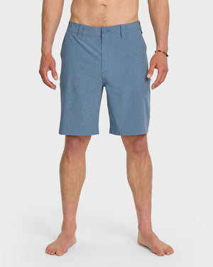 Quiksilver Union Heather Amphibian 20 Shorts-Copen Blue