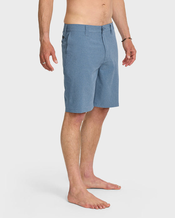 Quiksilver Union Heather Amphibian 20 Shorts-Copen Blue