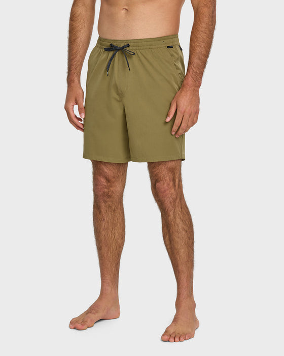 Quiksilver Taxer Amphibian 18 Shorts-Aloe