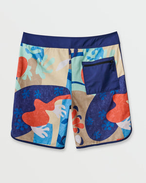 Quiksilver Highline Scallop 19 Boardshorts-Cream