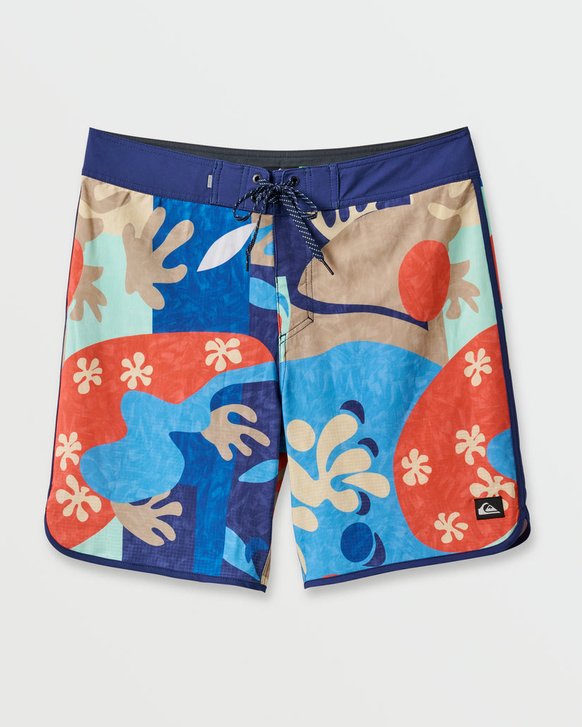 Quiksilver Highline Scallop 19 Boardshorts-Cream