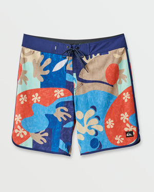 Quiksilver Highline Scallop 19 Boardshorts-Cream