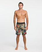 Quiksilver Surfsilk Scallop 19 Boardshorts-Black