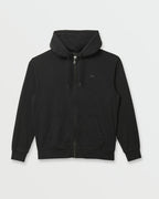 Quiksilver Saltwater Zip Hooded Sweatshirt-Black