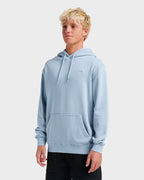 Quiksilver Saltwater Hoodie Sweatshirt-Ashley Blue