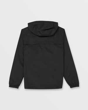 Quiksilver Overcast Windbreaker Sweatshirt-Black