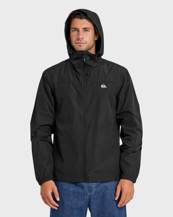 Quiksilver Overcast Windbreaker Sweatshirt-Black