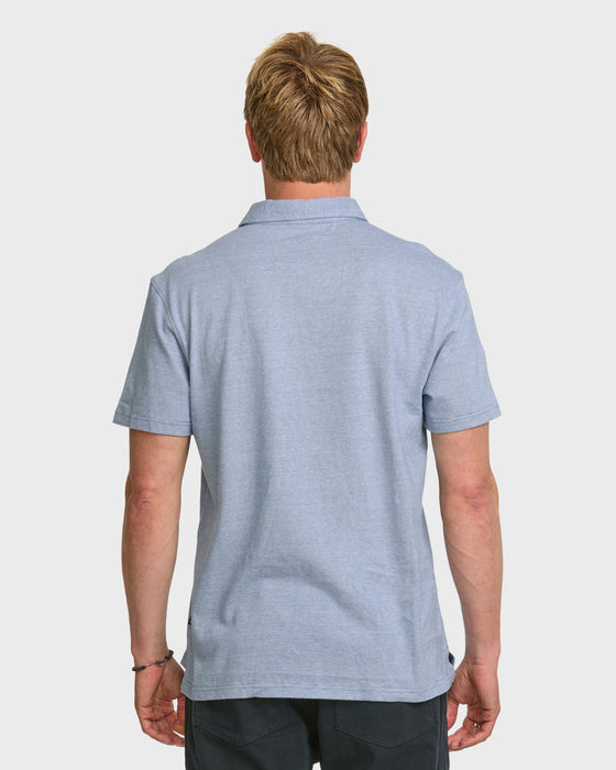 Quiksilver Sunset Cruise Polo Shirt-Copen Blue