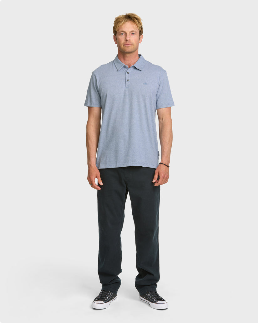 Quiksilver Sunset Cruise Polo Shirt-Copen Blue