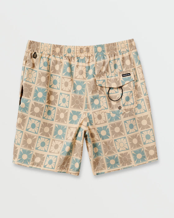 Quiksilver Everyday Mix Volley 17 Boardshorts-Cream