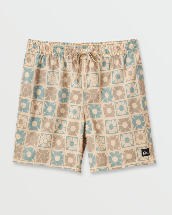 Quiksilver Everyday Mix Volley 17 Boardshorts-Cream