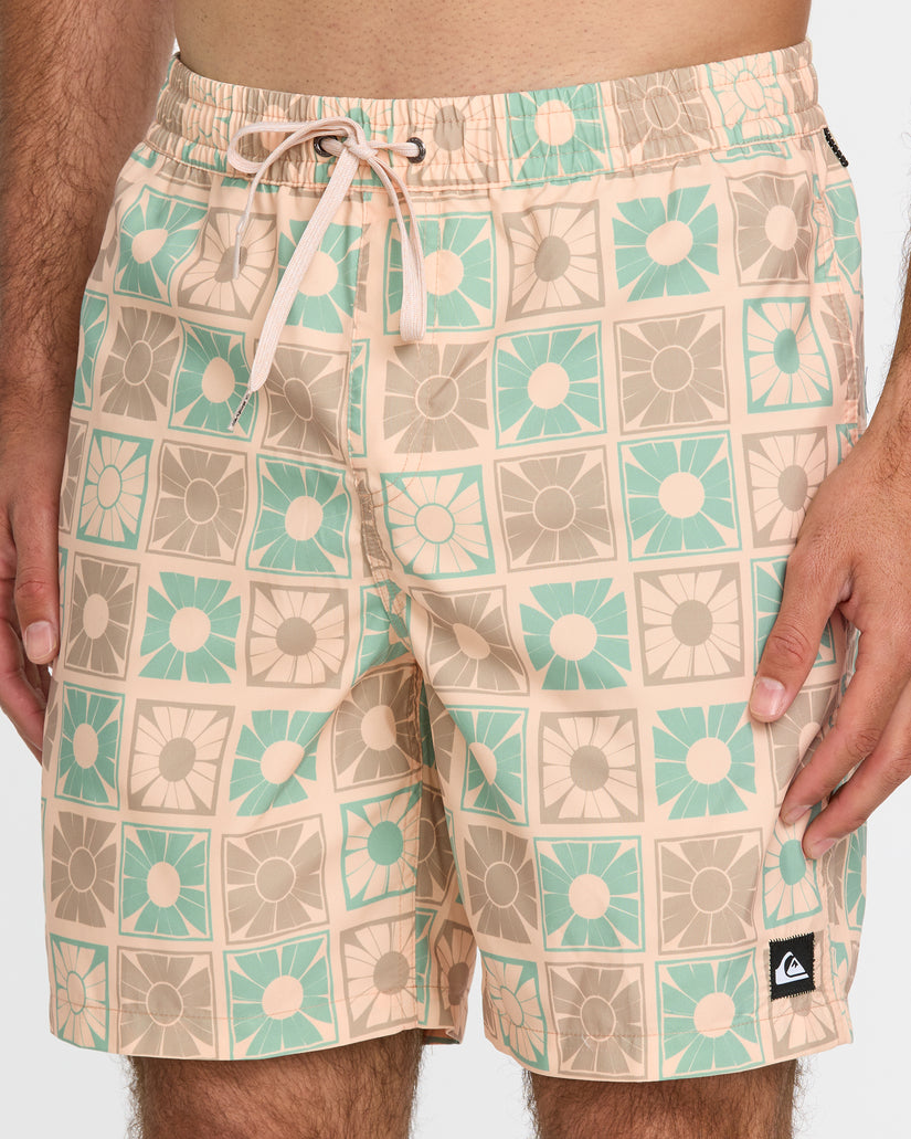Quiksilver Everyday Mix Volley 17 Boardshorts-Cream