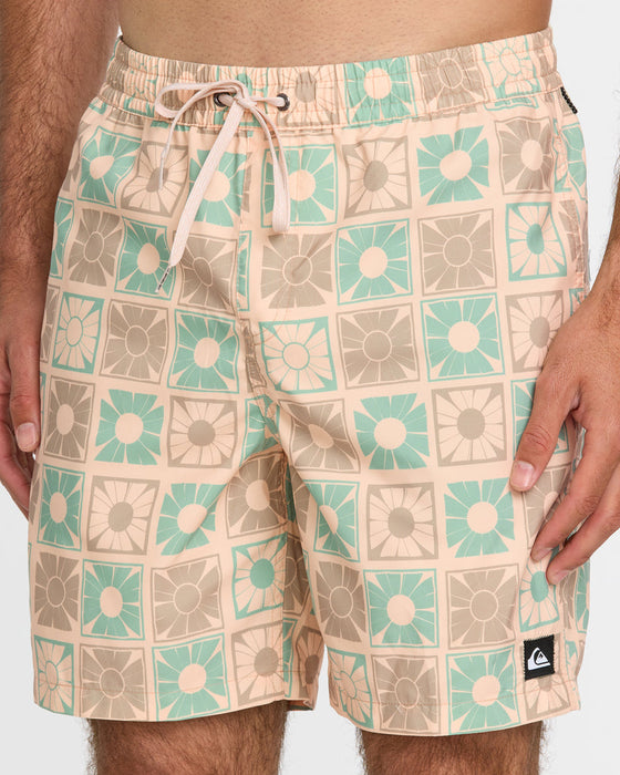 Quiksilver Everyday Mix Volley 17 Boardshorts-Cream