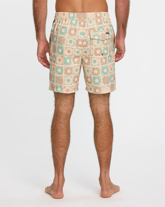 Quiksilver Everyday Mix Volley 17 Boardshorts-Cream
