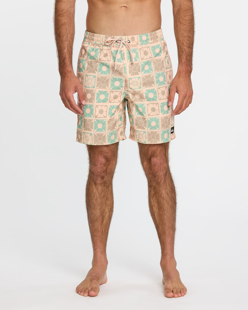 Quiksilver Everyday Mix Volley 17 Boardshorts-Cream