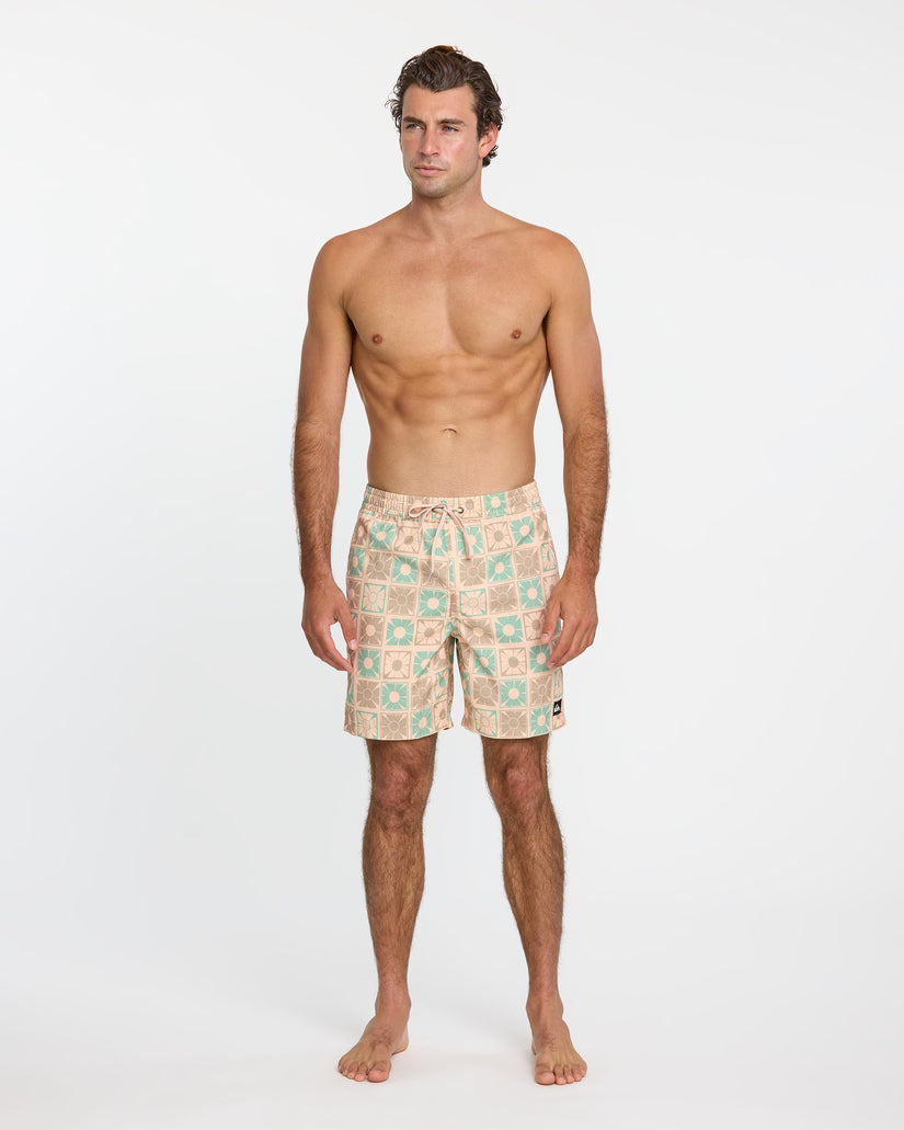 Quiksilver Everyday Mix Volley 17 Boardshorts-Cream