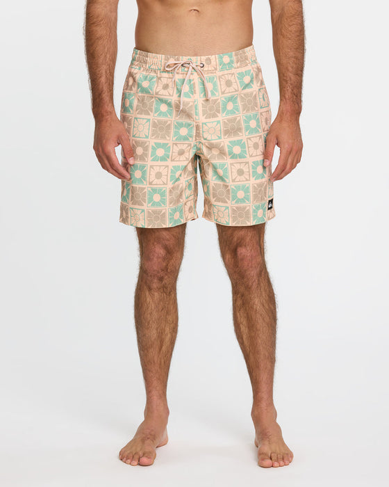 Quiksilver Everyday Mix Volley 17 Boardshorts-Cream
